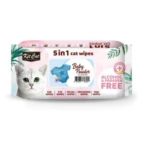 Kit Cat 5-in-1 Cat Scented Wipes