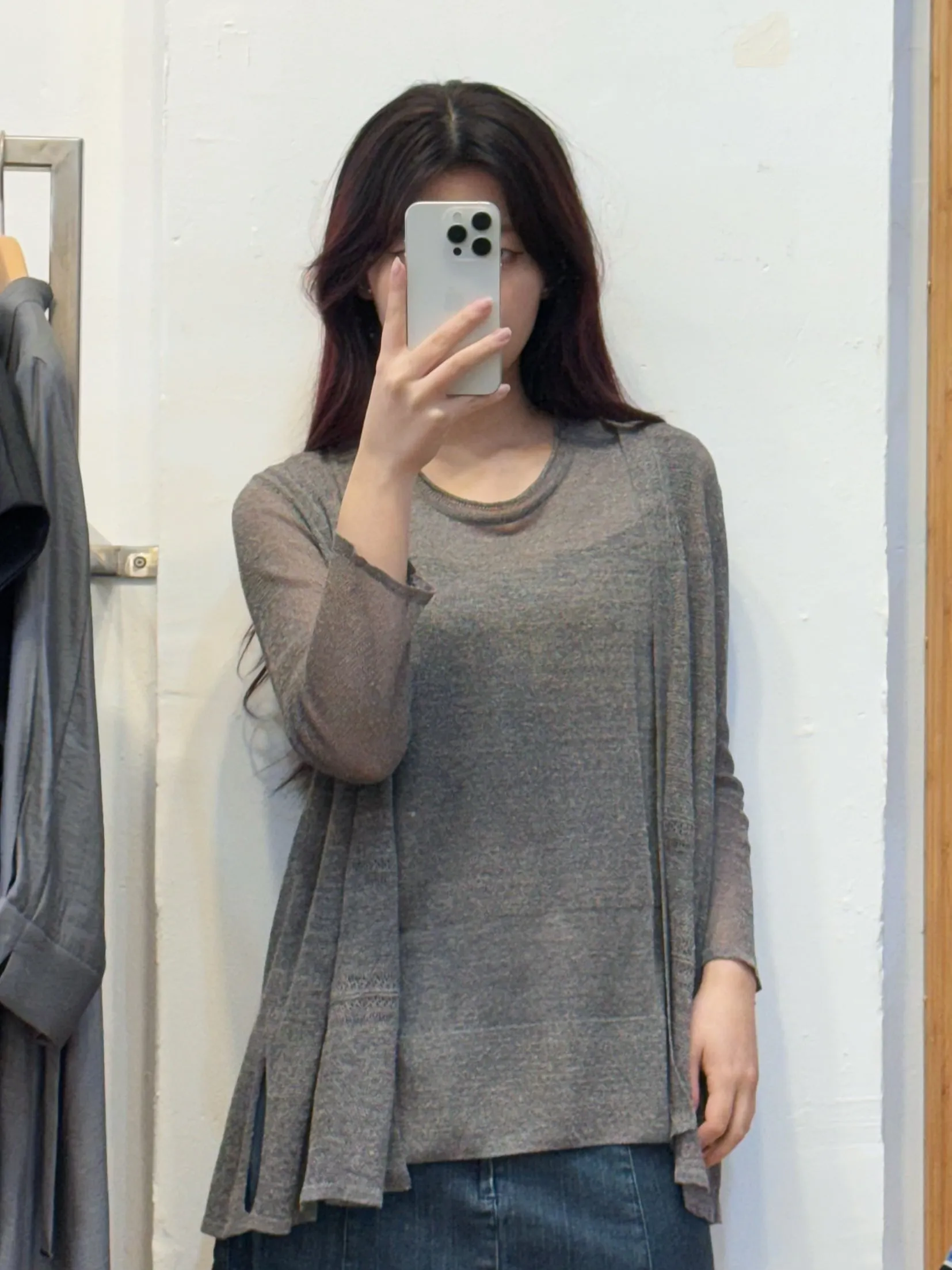 100% Linen top cardigan