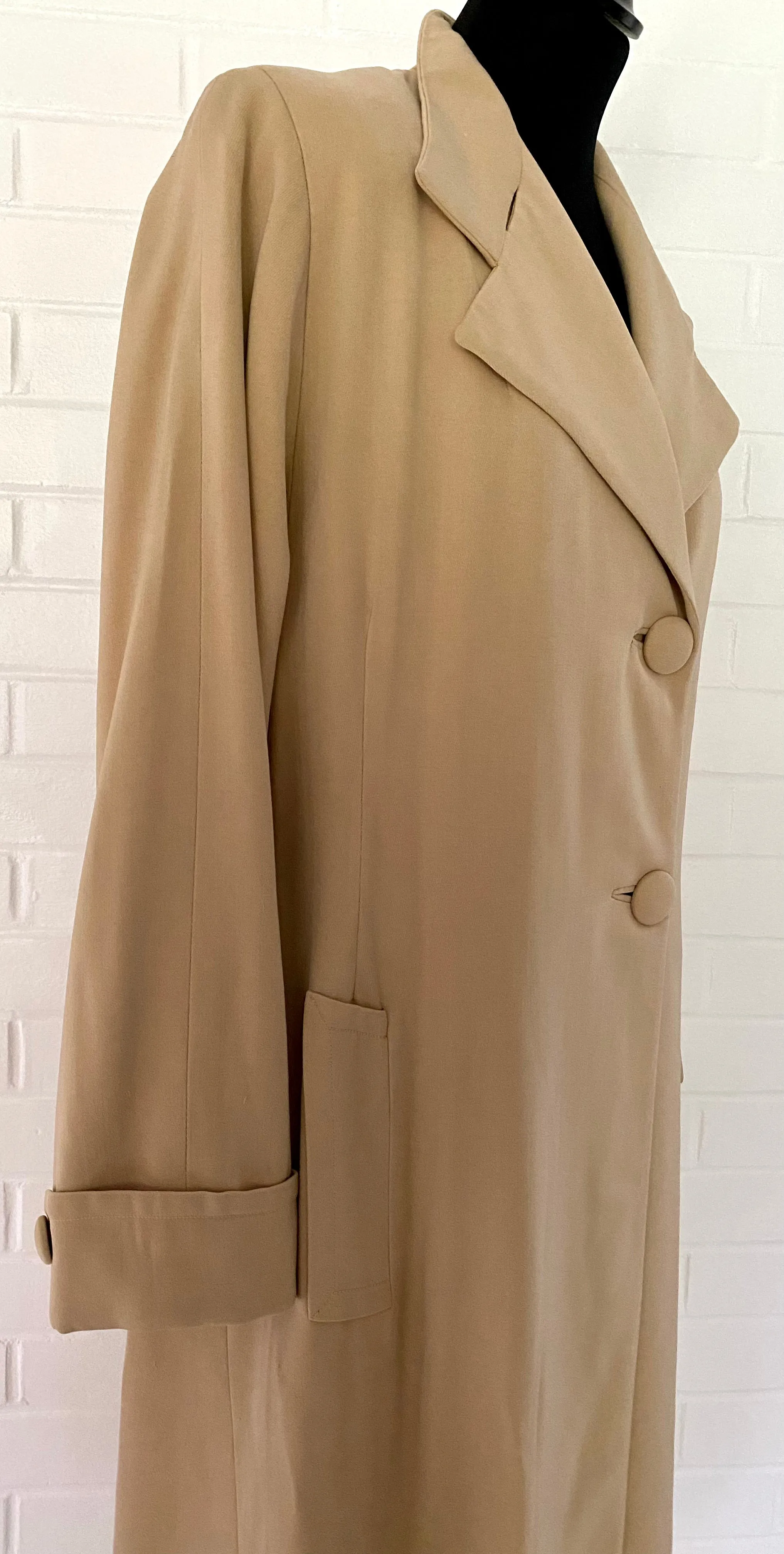 1940s Utah Tailoring Mills Coat with Hanson Matching Gloves.