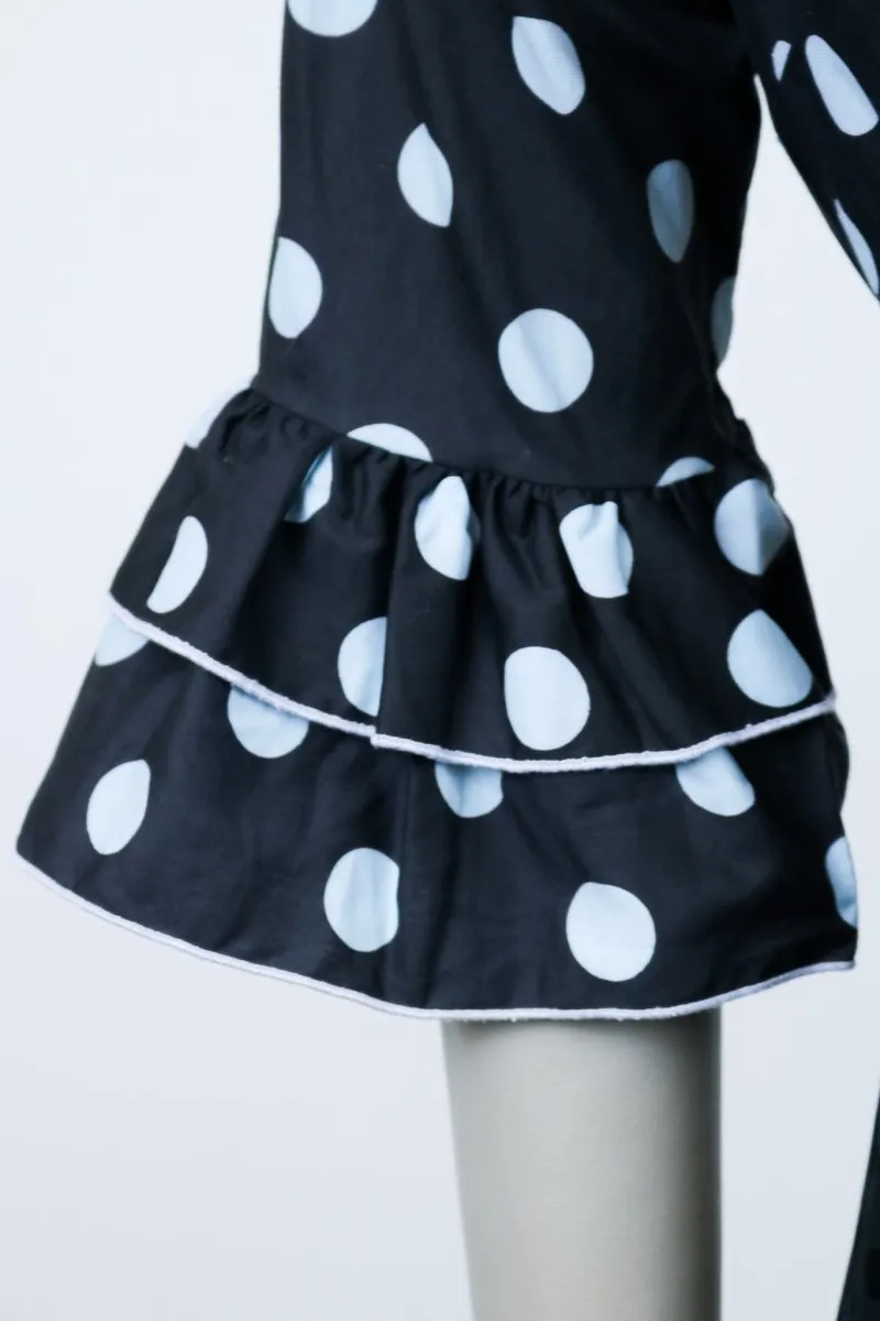 1960s Polka Dot Crop Top