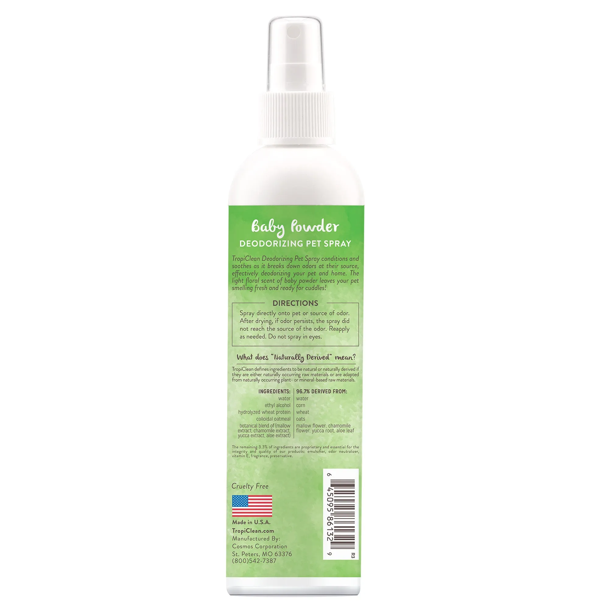 20% OFF: TropiClean Baby Powder Deodorizing Pet Spray