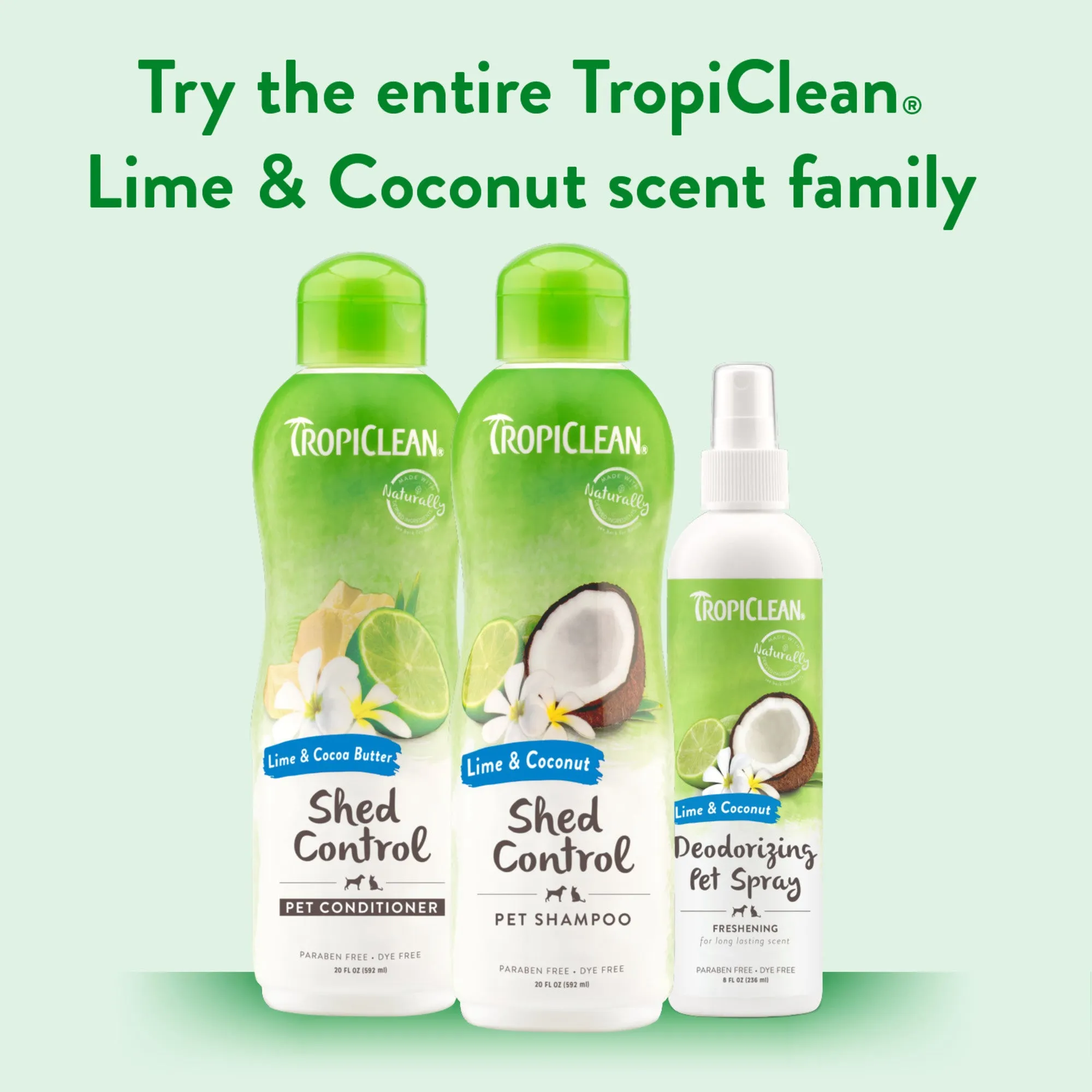 20% OFF: TropiClean Lime & Coconut Deodorizing Pet Spray