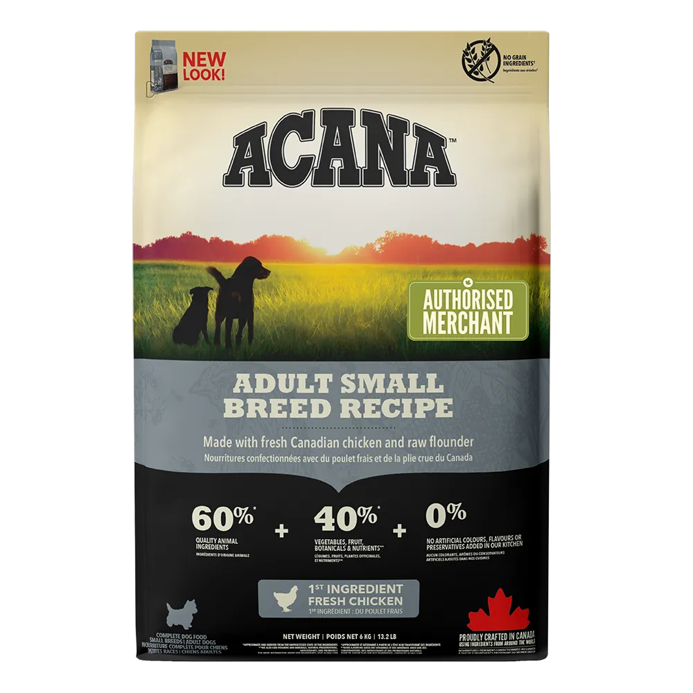 Acana Dog Heritage Adult Small Breed 6kg