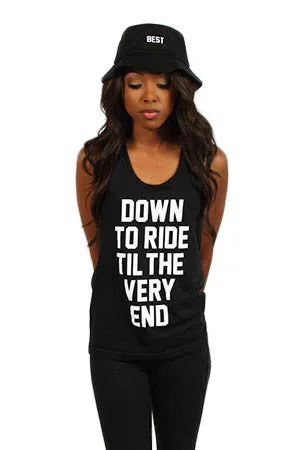 Adapt x Breezy Excursion - Down To Ride Women's Tank Top, Black