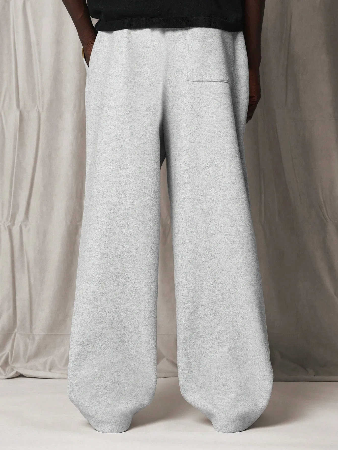 Balloon Fit Heavyweight Knit Essential Sweatpants