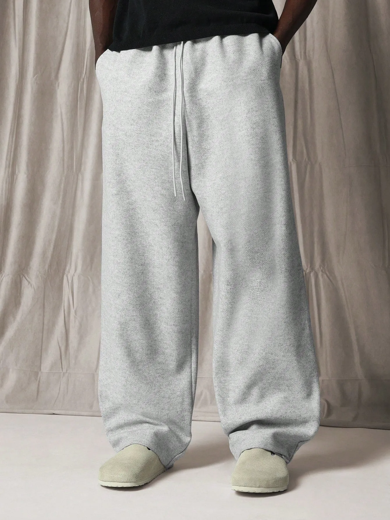 Balloon Fit Heavyweight Knit Essential Sweatpants