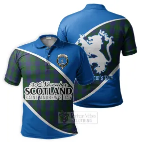 Barclay Family Crest Tartan Polo Shirt Celebrate Saint Andrew's Day in Style