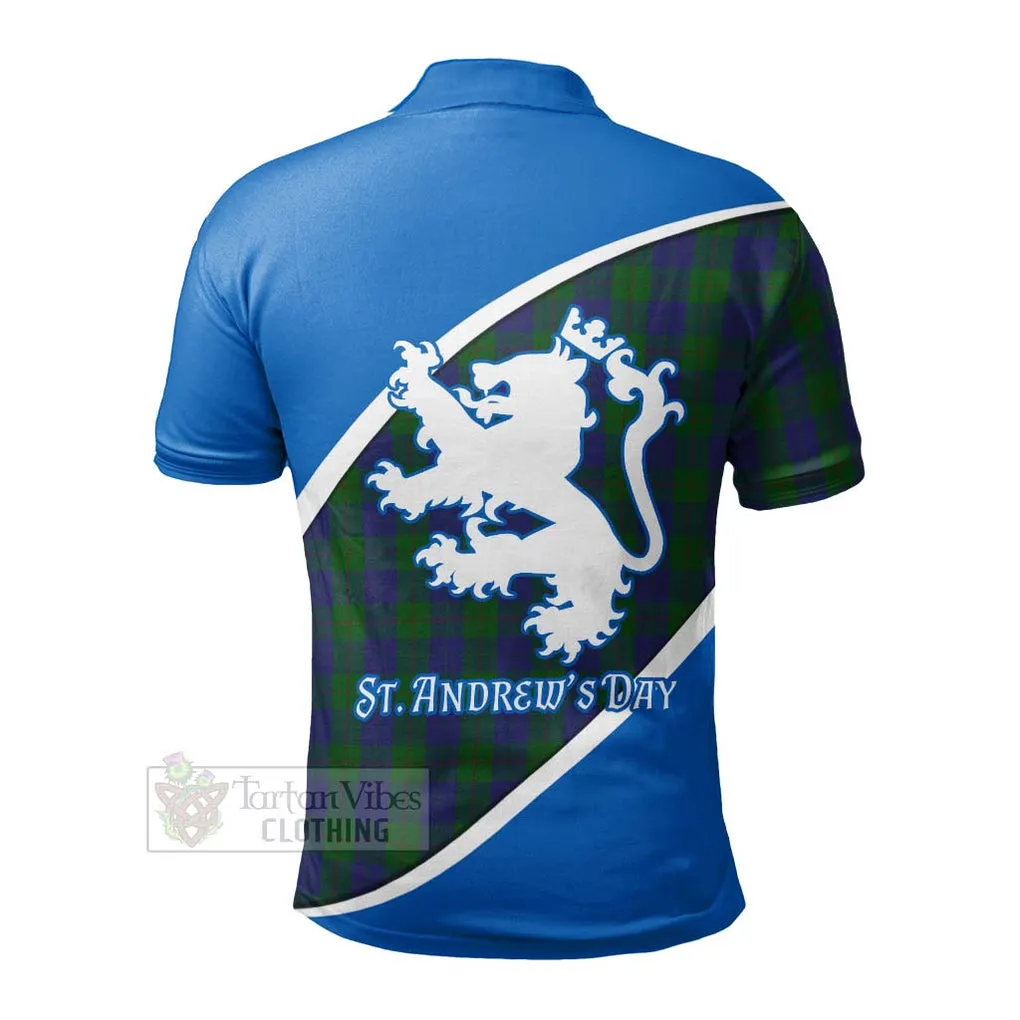 Barclay Family Crest Tartan Polo Shirt Celebrate Saint Andrew's Day in Style