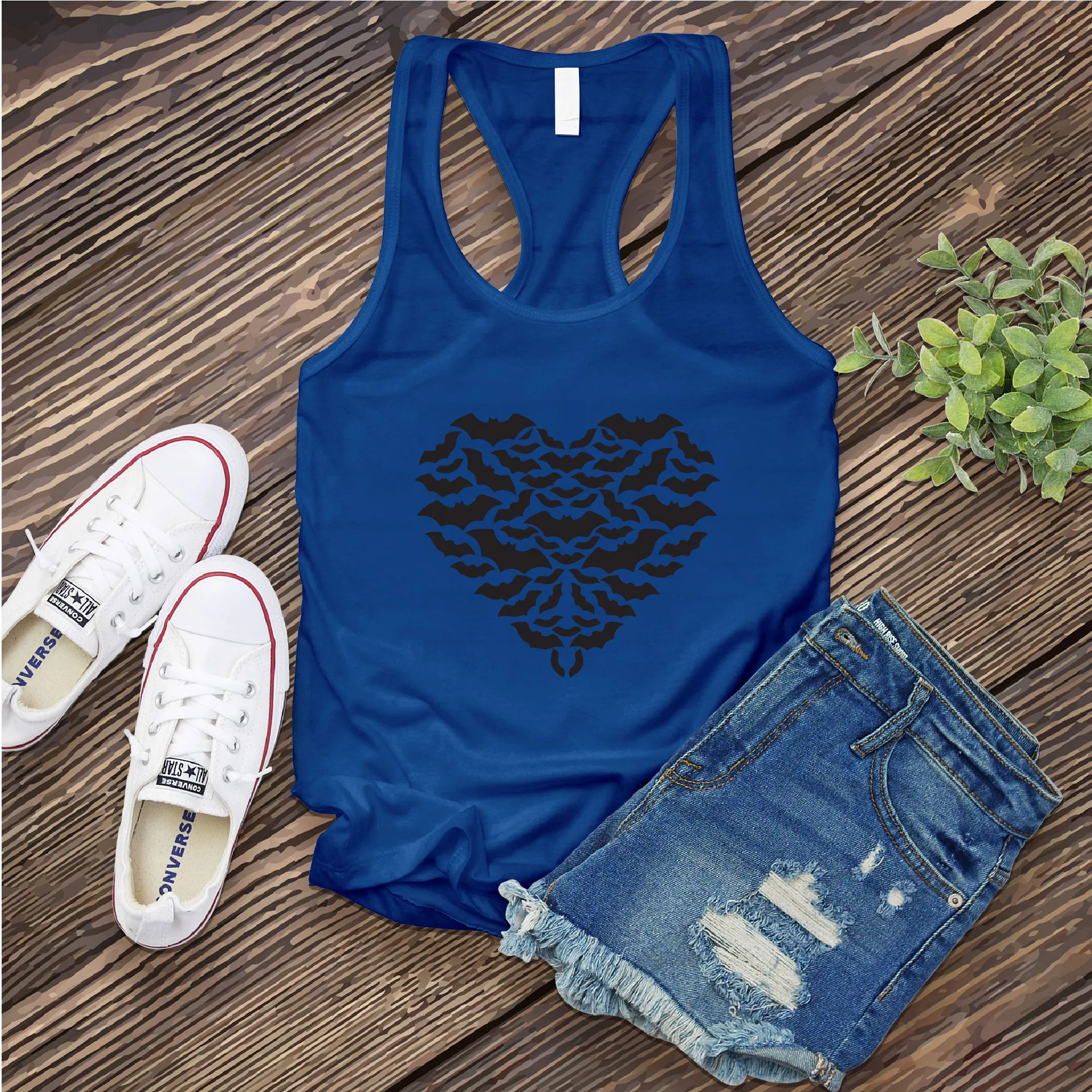 Bat Heart Women's Tank Top