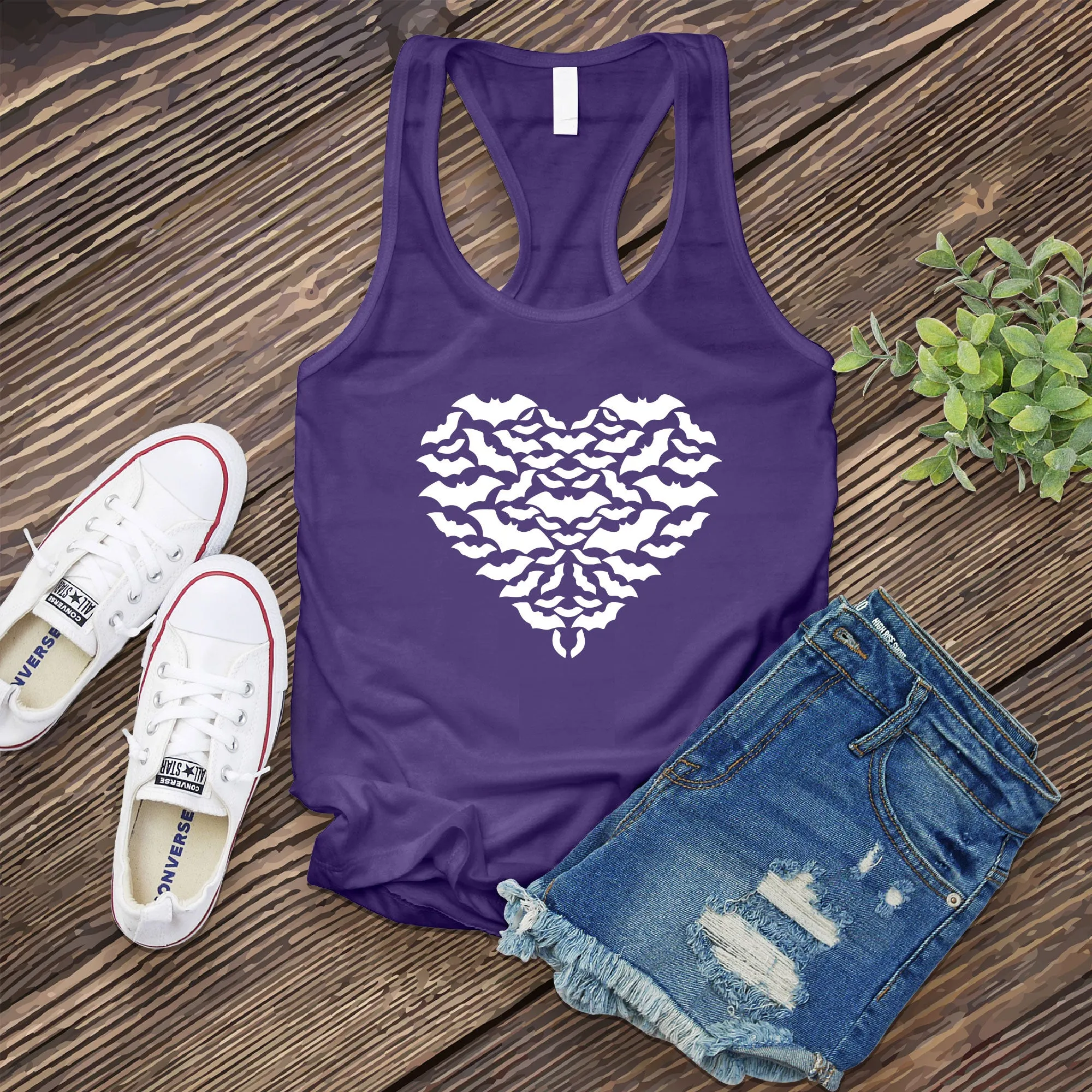 Bat Heart Women's Tank Top