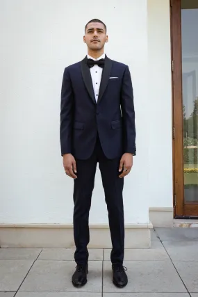 Black Shawl Lapel Tuxedo.