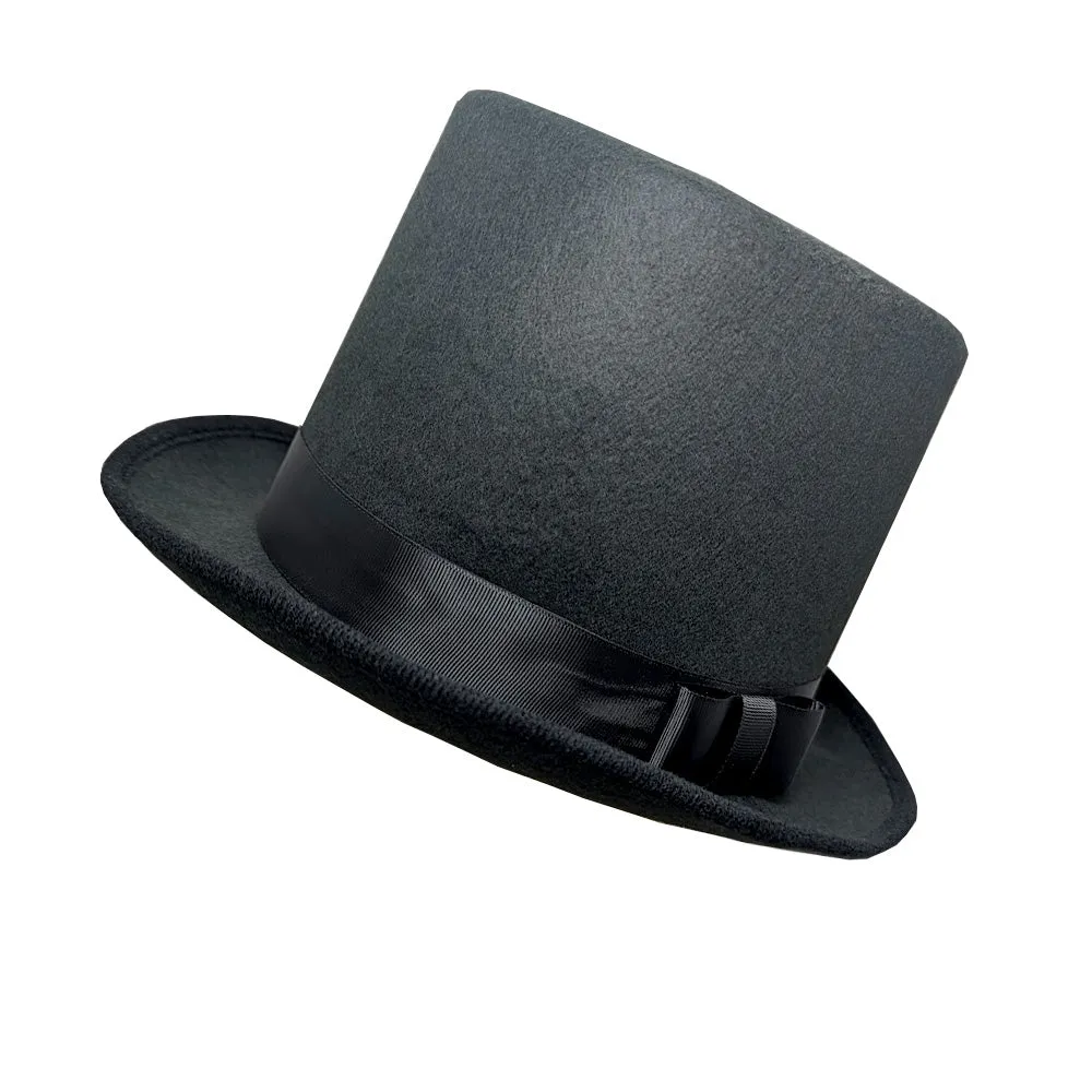 Black Victorian Top Hat