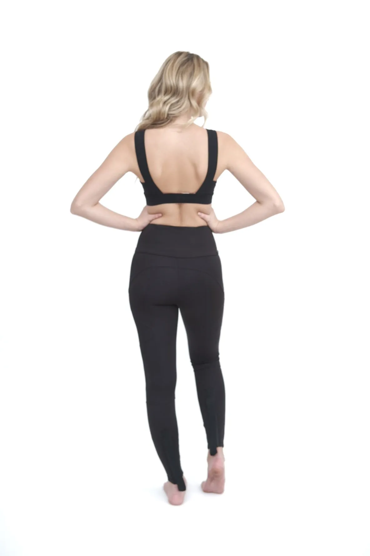 Black Yoga Pants with Pockets