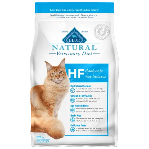 Blue Buffalo BLUE Natural Veterinary Diet HF Hydrolyzed Salmon Dry Cat Food