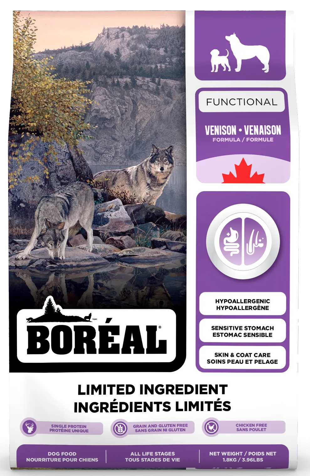 BORÉAL Functional Limited Ingredient Venison 10kg