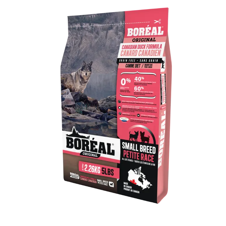 Boreal Original Small Breed Duck - Grain Free Dry Dog Food