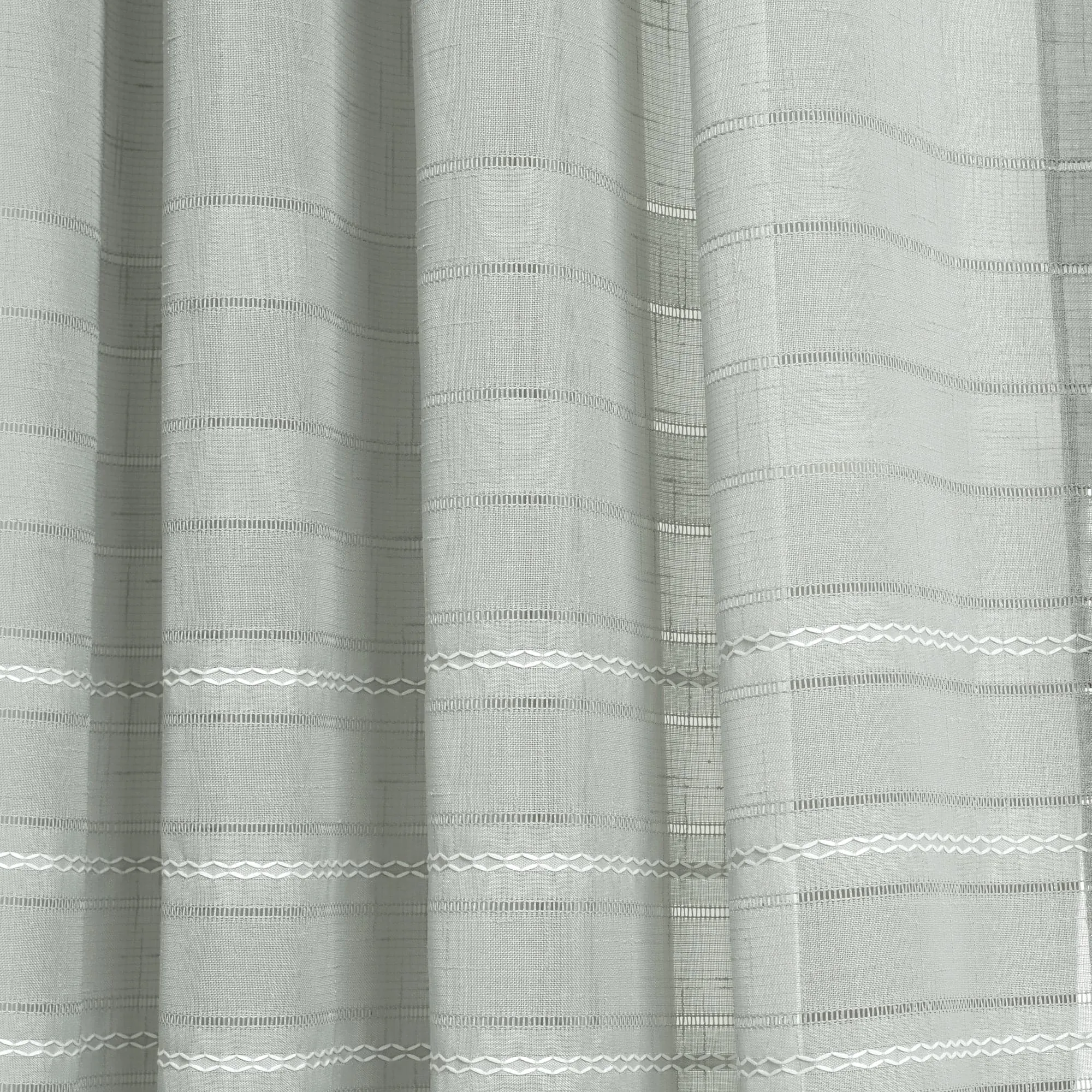 Bridie Grommet Sheer Window Curtain Panel Set