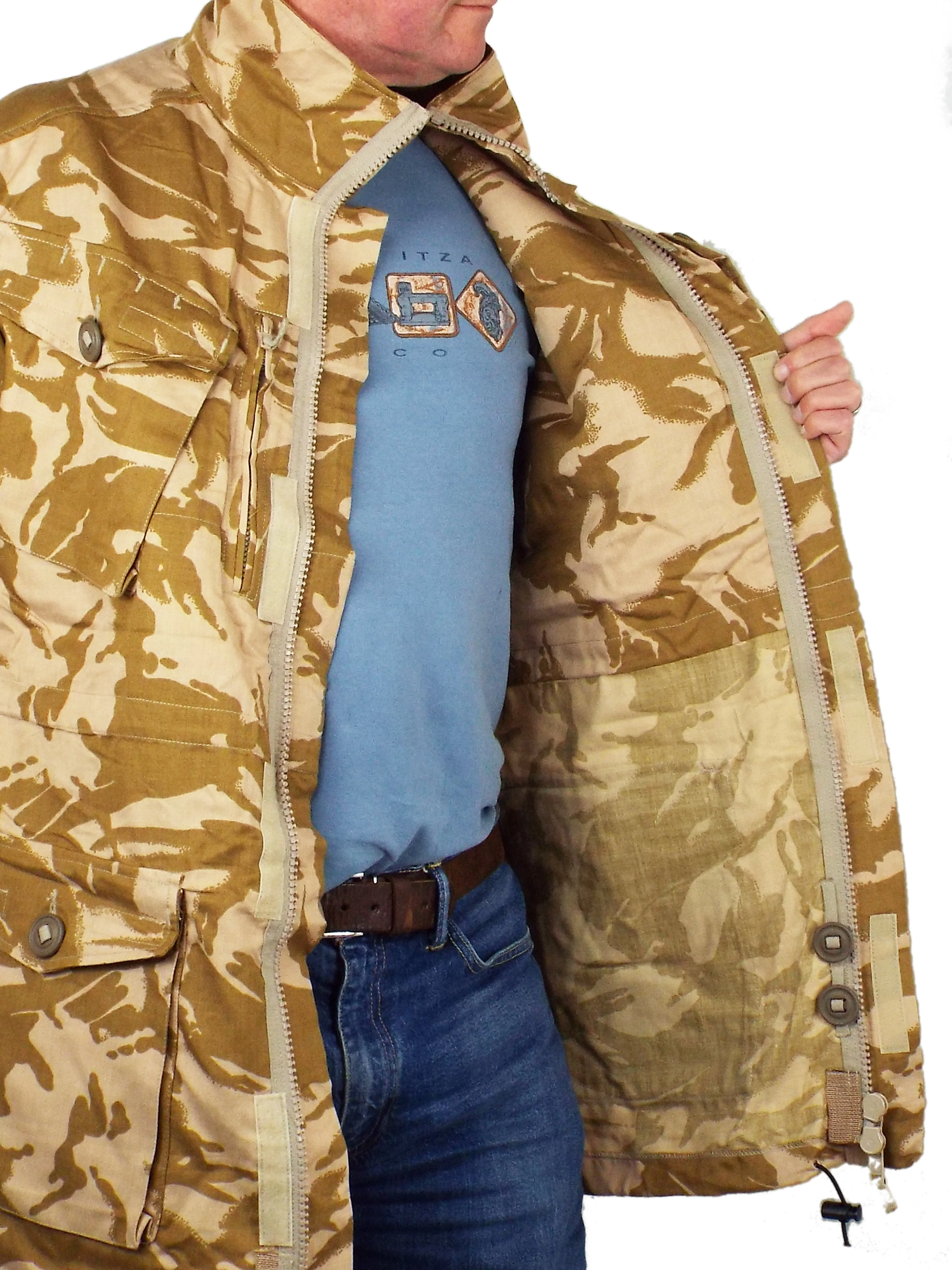 British Army Desert Camo Heavyweight Field Jacket