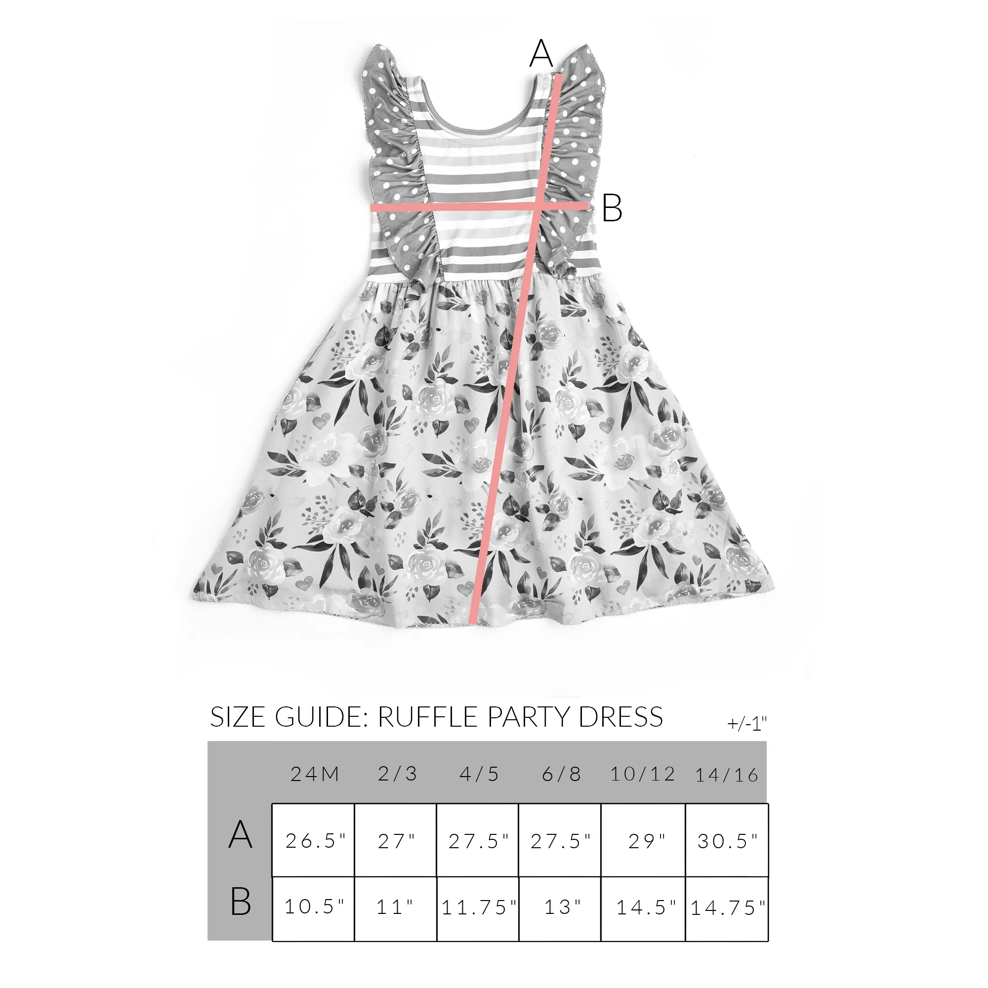 Callie Ruffle PARTY DRESS