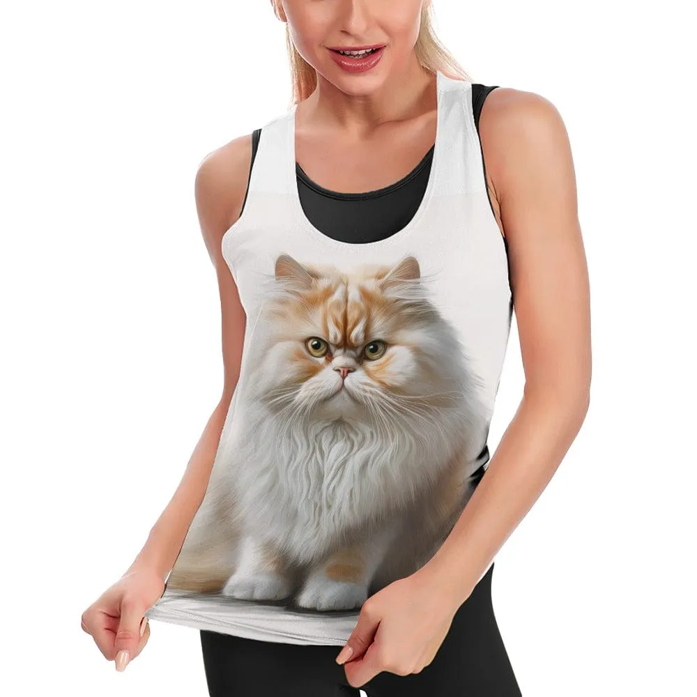 Cat's Meow Women's Spandex Tank Top