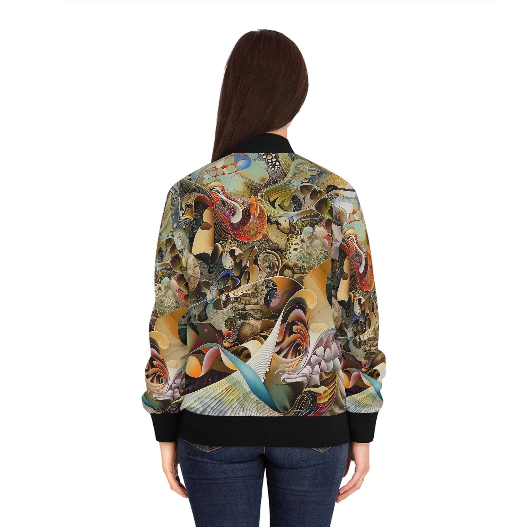 Chaos #1 Women's Bomber Jacket - China