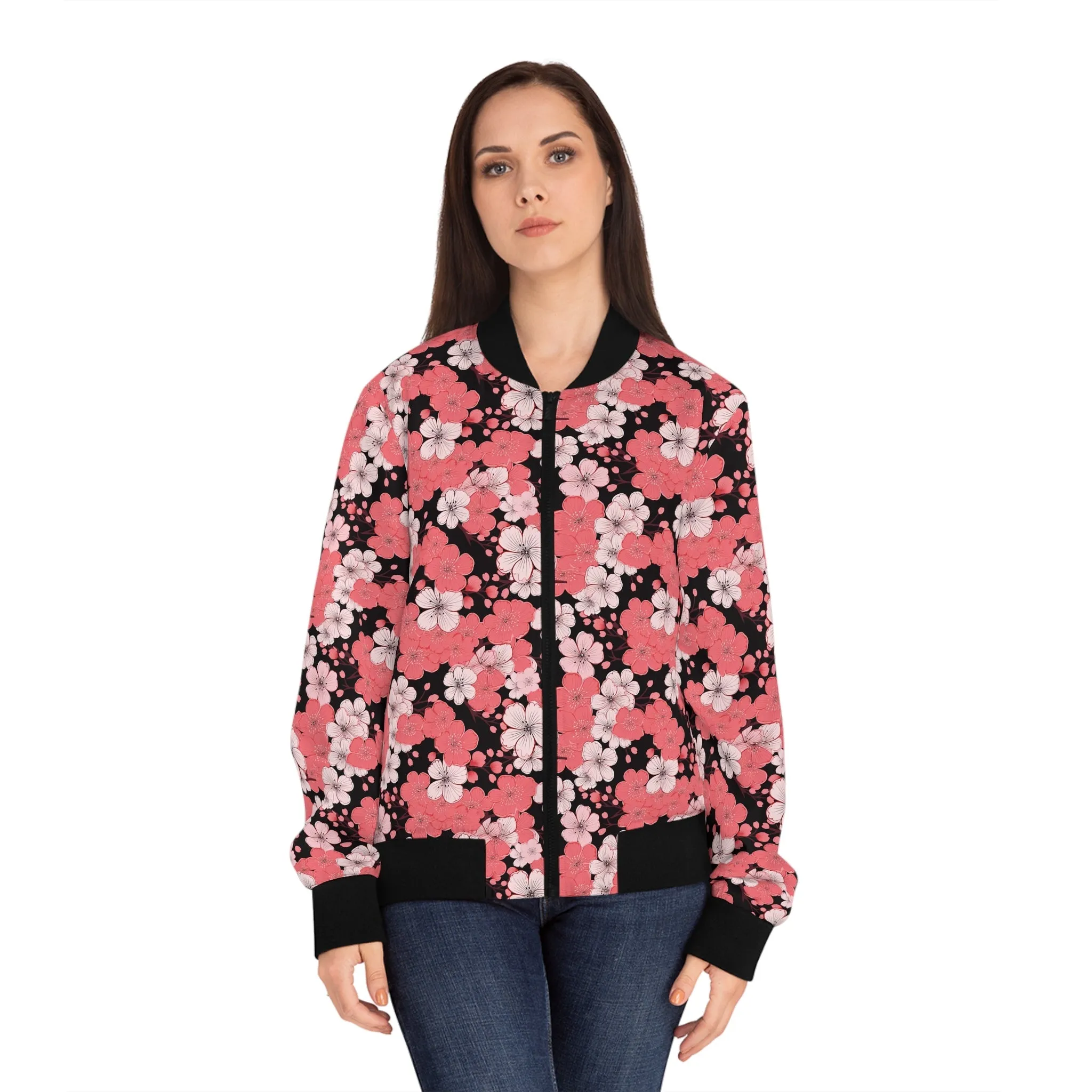 Cherry Blossoms Women's Bomber Jacket