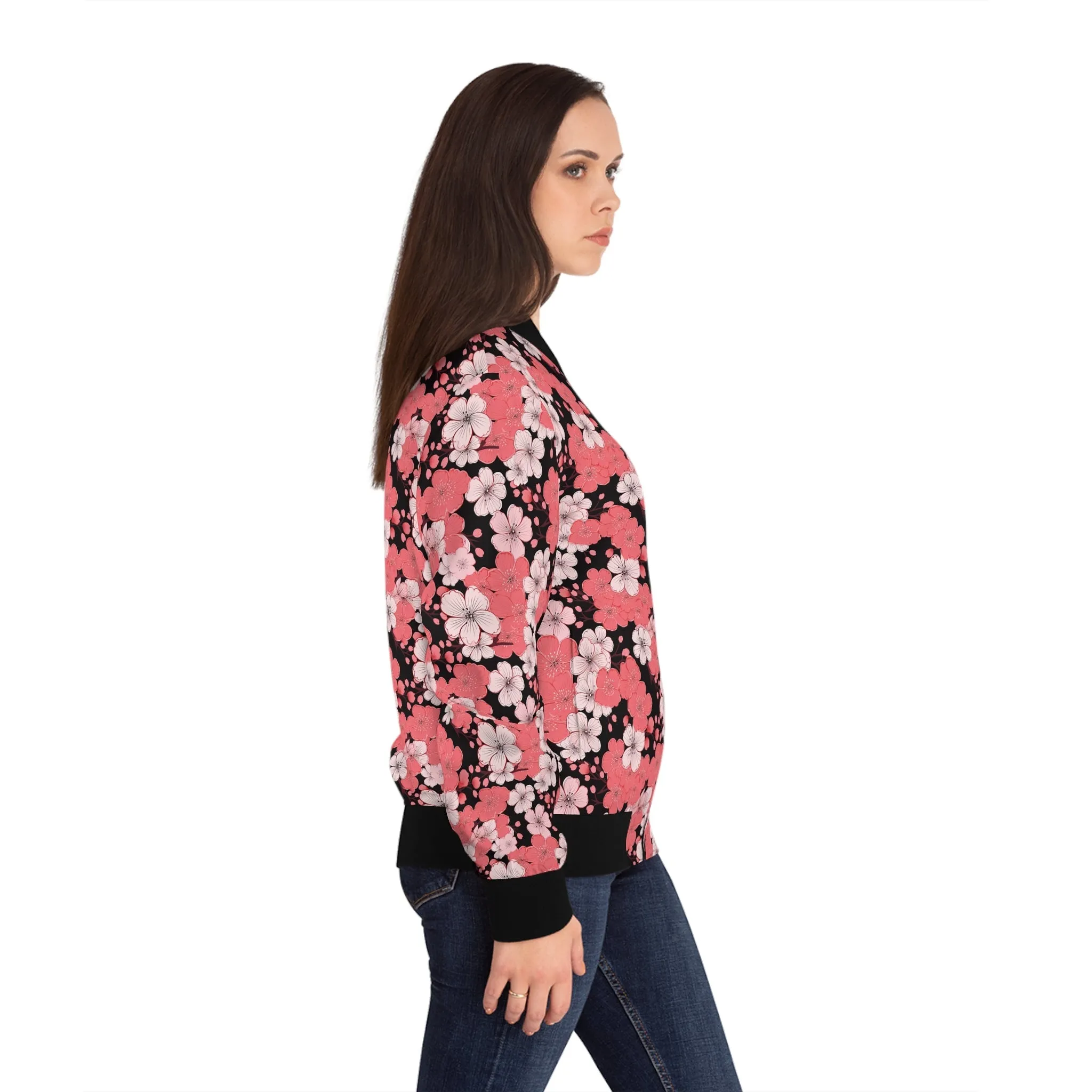 Cherry Blossoms Women's Bomber Jacket