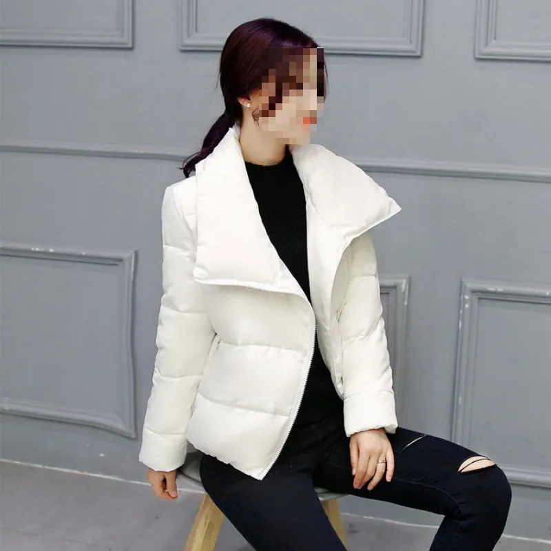 Chic Autumn & Winter Women's Short Down Jacket