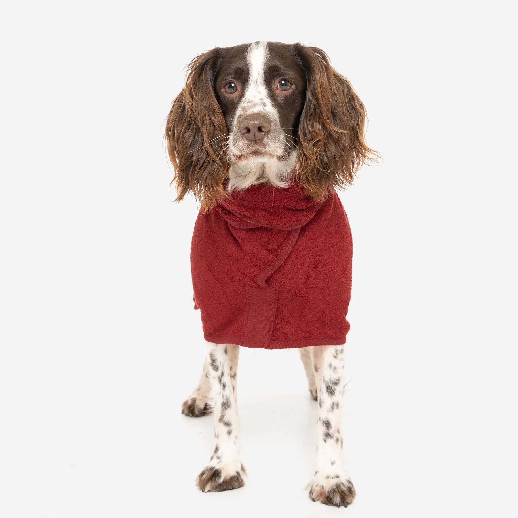 Classic Dog Drying Coat - Rosehip