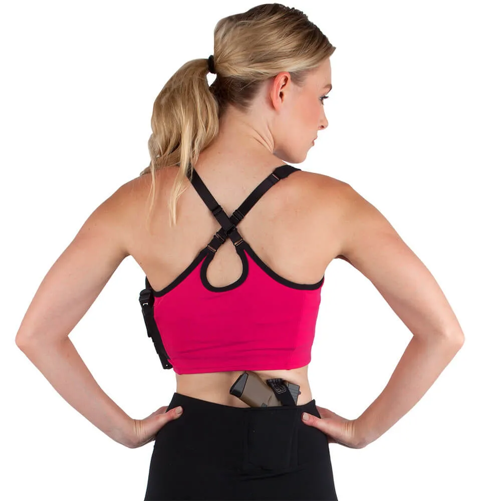 Concealed Carry Convertible Sports Bra