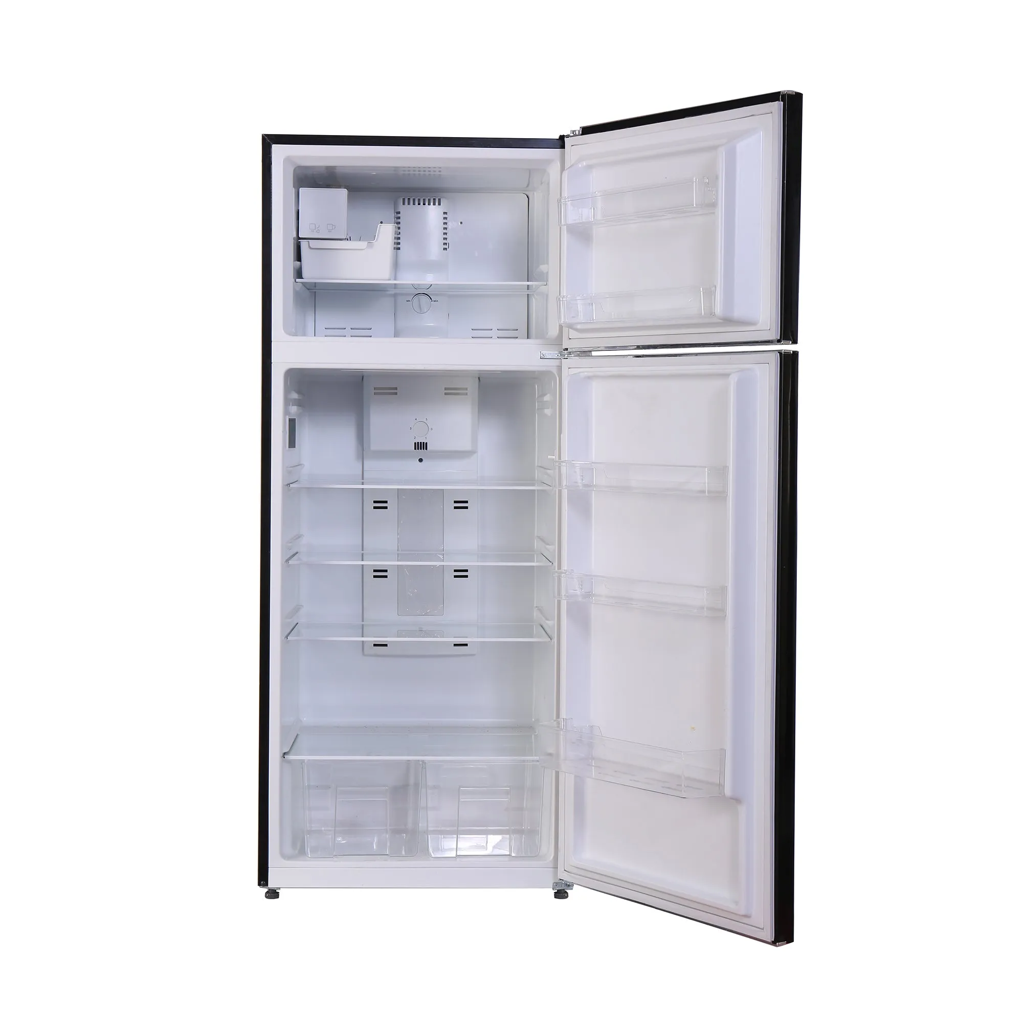 Conserv 30in RETRO Refrigerator 18cf Top Mount w/AUTOMATIC ICE MAKER 110V Handle