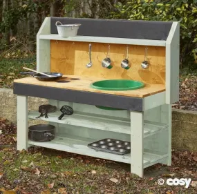 Cosy Country Green Large Mud Pie Kitchen 34842 (Direct Shipping Item)