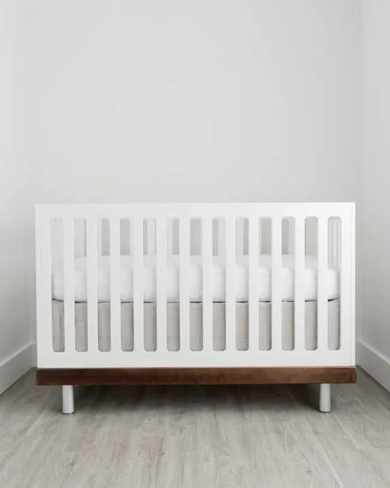 Cotton Muslin Crib Skirt