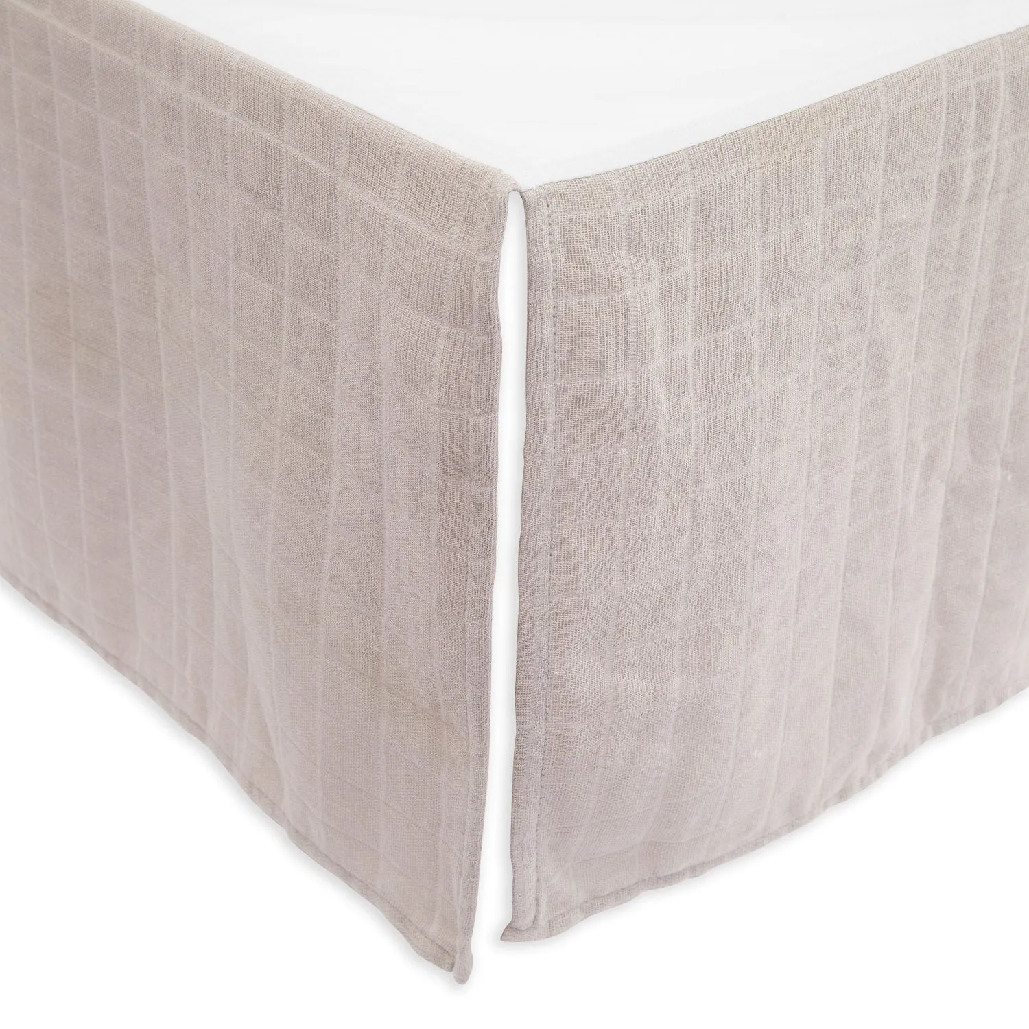 Cotton Muslin Crib Skirt