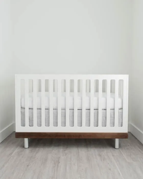 Cotton Muslin Crib Skirt