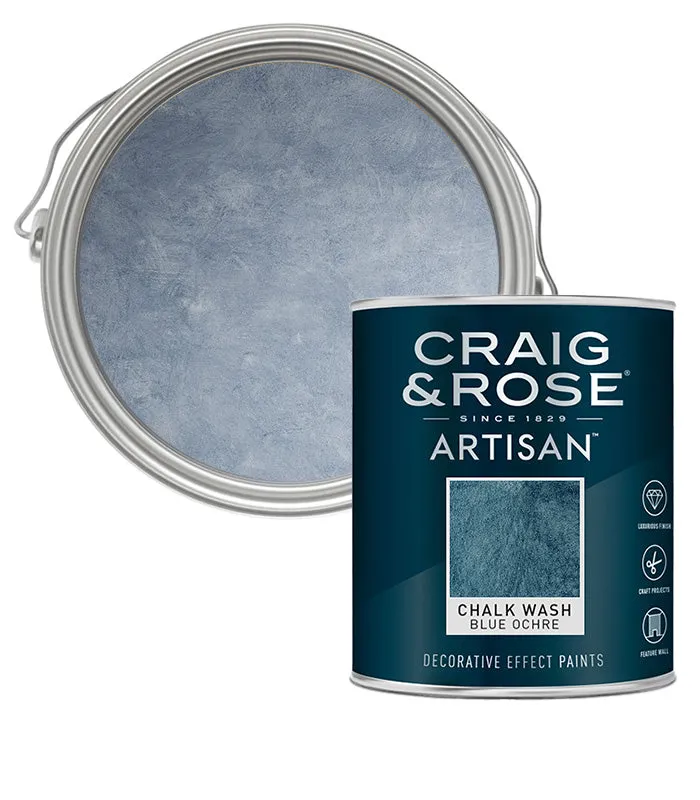 Craig and Rose Artisan Chalk Wash Effect Paint - 750ml