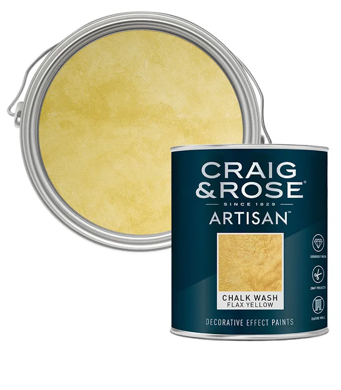 Craig and Rose Artisan Chalk Wash Effect Paint - 750ml