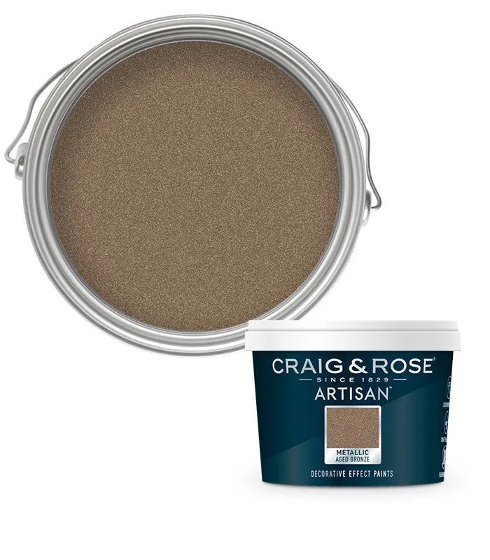 Craig and Rose Artisan Metallic Effect Paint