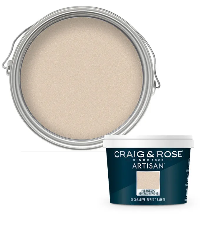 Craig and Rose Artisan Metallic Effect Paint