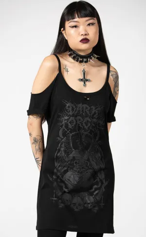 Dark Forces Distress Top