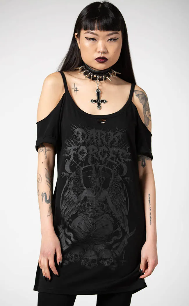 Dark Forces Distress Top