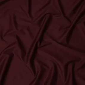 Deep Burgundy 100% Cotton Shirting Fabric, 150 cm Width, Made in Italy-D20496