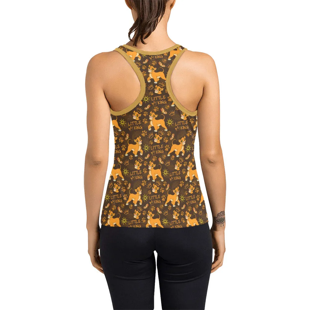 Disney Lion King Little King Women's Racerback Tank Top