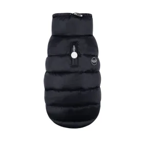 double padding vest - black