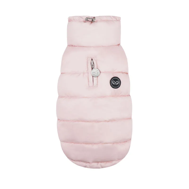 double padding vest - pink