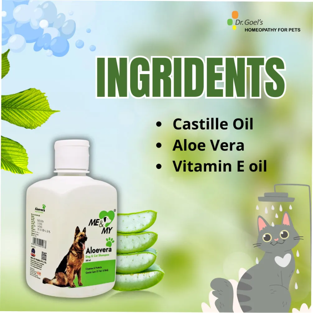 Dr Goel's Me & My Aloevera Shampoo for Dogs and Cats