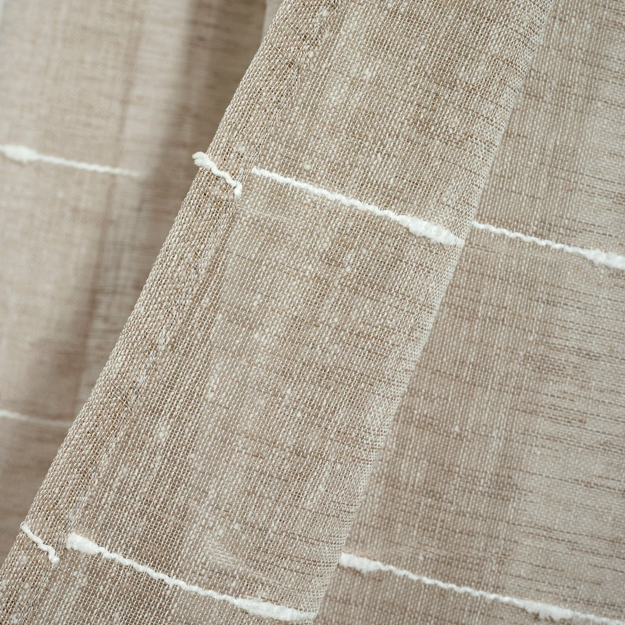 Farmhouse Textured Sheer Valance