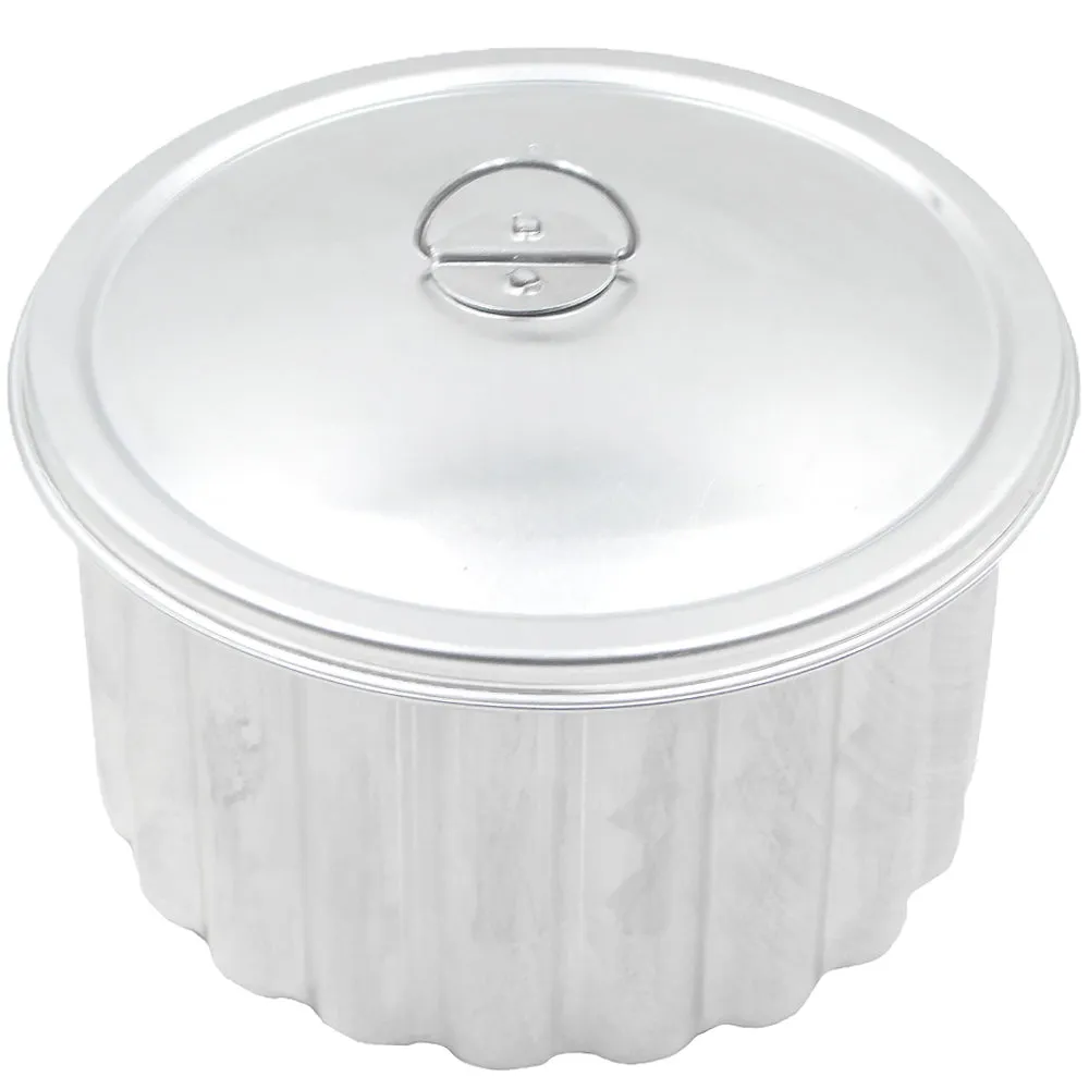 Flan Pudding Mold With Lid Banho Maria Canelada