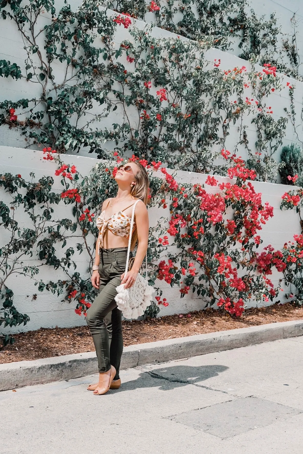 Floral Tied Bralette Top