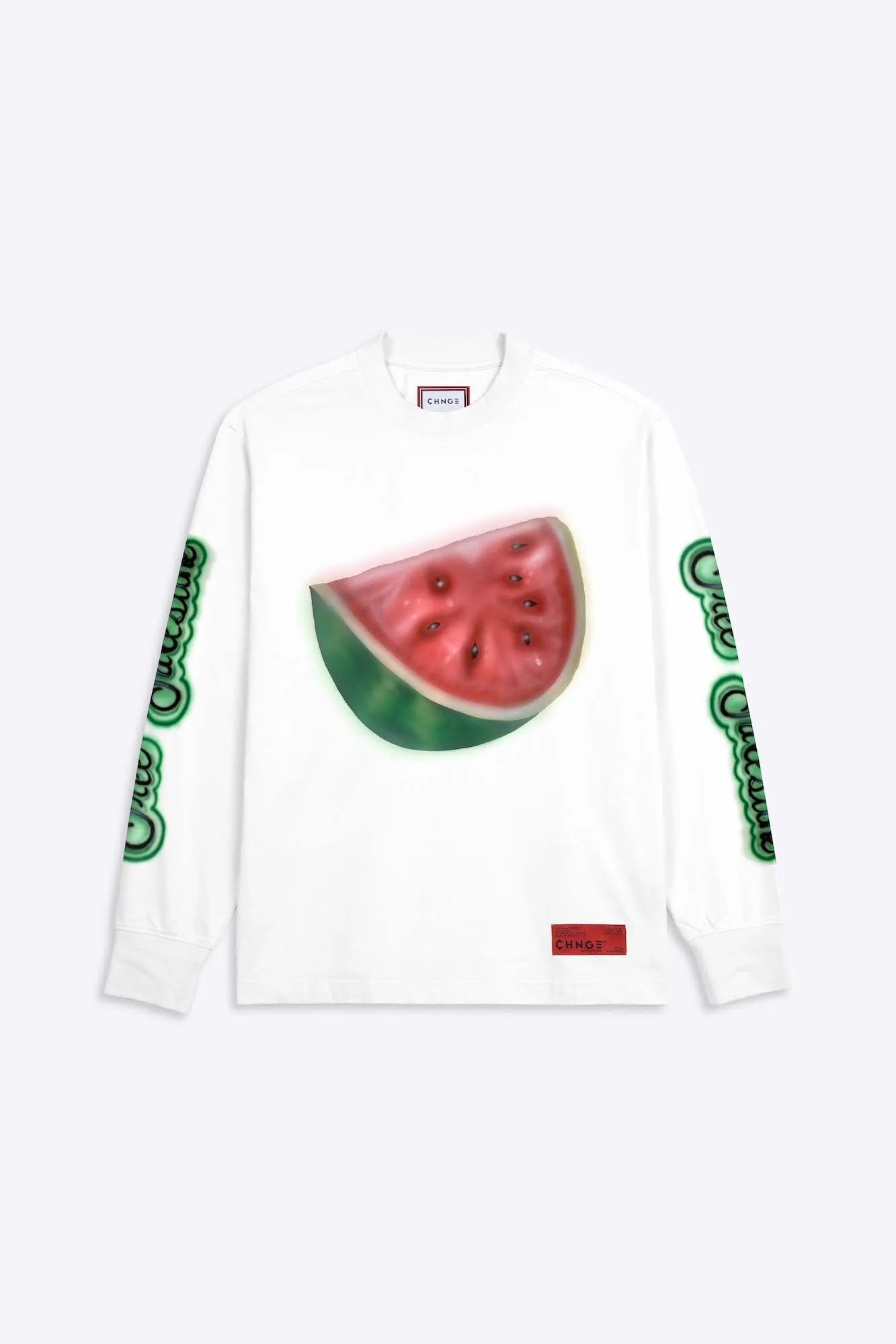 Free Palestine L/S T-Shirt (White)